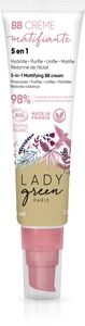 Lady Green BB crème matifiante 5en1 Clair 30ml