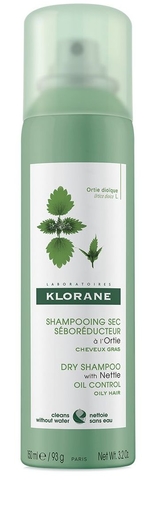 Klorane Shampooing Sec Ortie Spray 150ml (nouvelle formule) | Shampooings