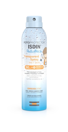 ISDIN Fotoprotector Pediatrics Spray Transparant SPF50 250 ml | Zonnebescherming