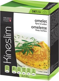Kineslim Omelete Fines Herbes Poudre 4 Sachets | Régimes protéinés