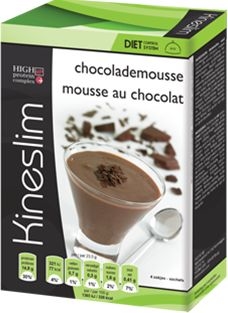 Kineslim Mousse Au Chocolat Poudre 4 Sachets | Régimes protéinés