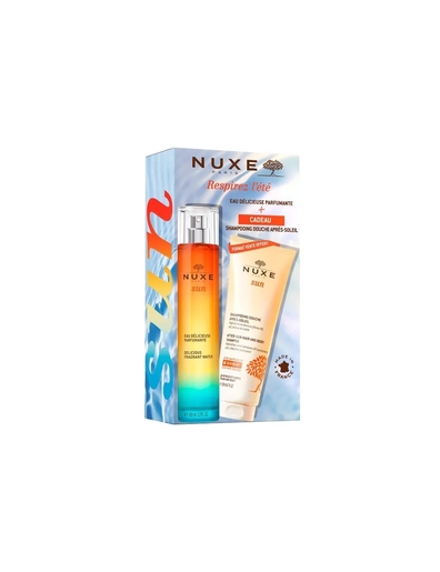 Nuxe Duo Eau Délicieuse Parfumante 100ml + Shampooing Douche Aftersun Gratuit | Produits solaires