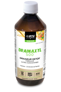 Drainaxyl 500 Pêche 500ml