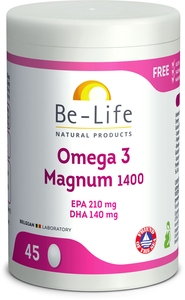 Be Life Omega 3 Magnum 1400 45 Gélules
