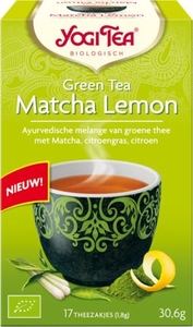 Yogi Tea Kruidenthee Green Tea Matcha Lemon Bio 17 Theezakjes