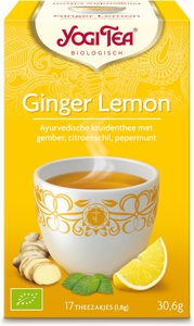 Yogi Tea Kruidenthee Gember Lemon Bio 17 Theezakjes