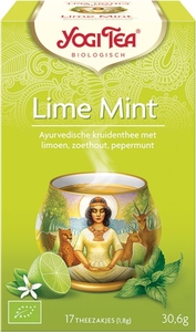 Yogi Tea Kruidenthee Lime Mint Bio 17 Theezakjes