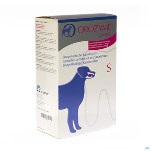 Orozyme Canine S Kauwstrips Enzym.hond &lt;10kg 224g