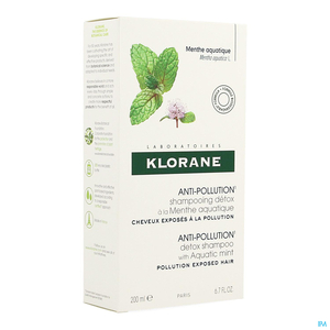 Klorane Shampoo Watermunt 400 ml