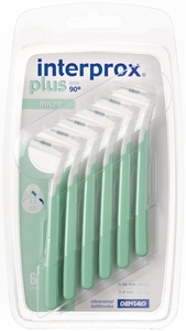 Interprox Plus 6 Borstels voor tussen de tanden Micro 0.9mm