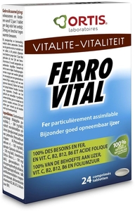 Ortis Ferro Vital 24 Tabletten