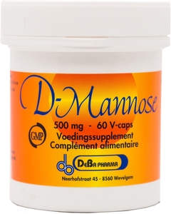 D-Mannose 500mg 60 Capsules Deba Pharma