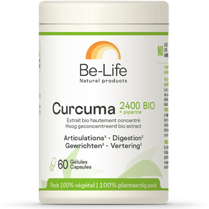 Be-Life Curcuma 2400 Bio 60 Capsules