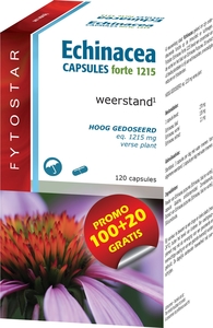 Fytostar Echinacea Forte 120 Capsules (20 gratis)