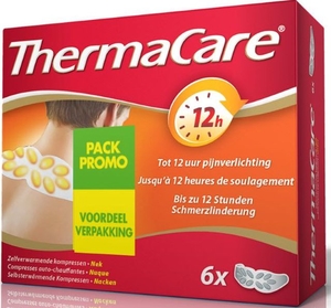 Thermacare 2 x 3 Warmtekompressen Nek-Schouder-Pols (Speciale Prijs voor 2 Dozen)