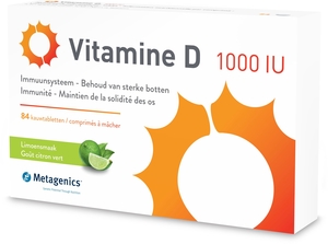 Vitamine D 1000IU 84 Kauwtabletten