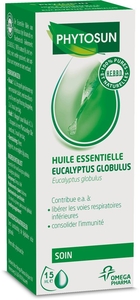 Phytosun Eucalyptus Globulus Essentiële Olie Bio 10ml