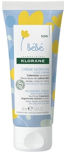 Klorane Baby Voedende Crème Cold Cream 40ml (nieuwe formule)