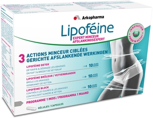 Lipofeine Expert Afslankingsprogramma 80 Capsules