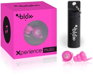 Blox Xperience Music 1 Paar Oordopjes Fluo Roze