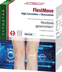 Fytostar FlexiMove Curcumine + Glucosamine 60 Tabletten