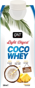 Qnt Light Digest Coco Whey Ananas 330ml
