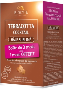 Biocyte Terracotta Cocktail Bruine Teint Subliem tabl 90