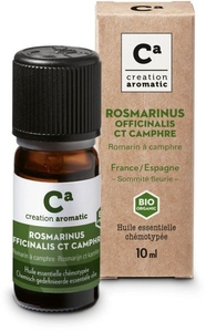 Creation Aromatic Bio Essentiële Olie Rosmarinus Officinalis CT Kamfer 10 ml