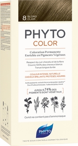 Phytocolor Kit Permanente Haarkleuring 8 Lichtblond
