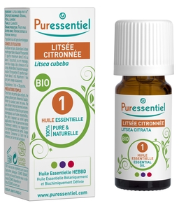 Puressentiel Bio Essentiële Olie Lychee Citroen 10ml