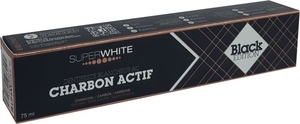 Superwhite Whitening Tandpasta Actieve Koolstof Black Edition 75 ml
