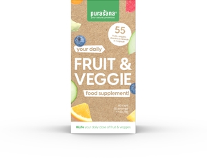 Purasana Multivitamines Vegan Fruit &amp; Veggie 60 Capsules