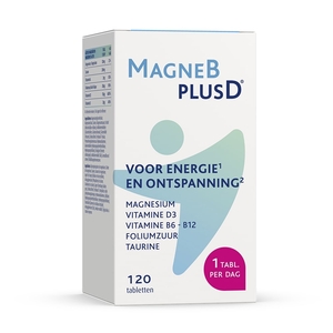 Magne B Plus D 120 Tabletten Nieuwe Formule