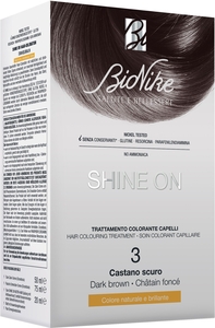 BioNike Shine On Haarverzorging Kleuring 3 Donker Kastanjebruin