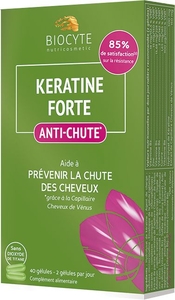 Biocyte Keratine Forte Antihaaruitval 40 Capsules