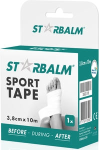Star Balm Sport Tape 3,8 cm x 10 m Wit
