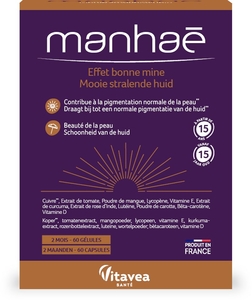 Manhaé Mooie stralende huid 60 Tabletten
