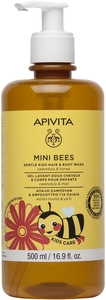 Apivita Mini Bees Milde Reinigingsgel voor Haar &amp; Lichaam Kinderen 500 ml