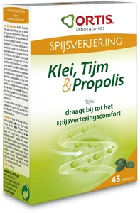 Ortis Klei-Tijm-Propolis 3x15 Tabletten