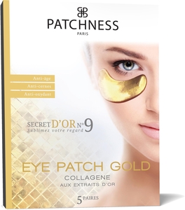 Patchness Eye Patch Gold 5 Paar