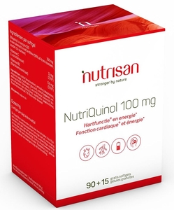 Nutrisan NutriQuinol 100mg 90 Gelules (+ 15 gratis)