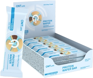 QNT Protein Wafer Vanilla Yoghurt Reep 35g