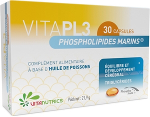 VitaPL3 Fosfolipiden Zee 30 Capsules