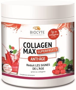 Biocyte Collagen Max Superfruits Poeder Pot 260 g