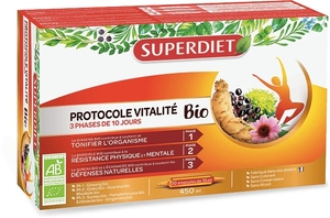 SuperDiet Protocol Vitaliteit Bio 30 Ampullen