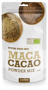 Purasana Mix van Maca-, Cacao- en Lucumapoeder 200 g