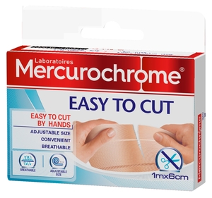 Mercurochrome Easy to Cut Band 1 M