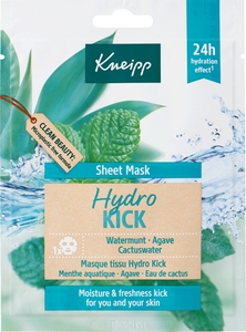 Kneipp Masker Doekjes Hydro Kick 24 g