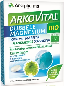Arkovital Dubbele Magnésium Bio 30 Tabletten