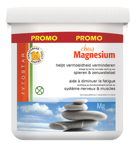 Fytostar Chew Magnesium 120 Kauwtabletten (promopack)